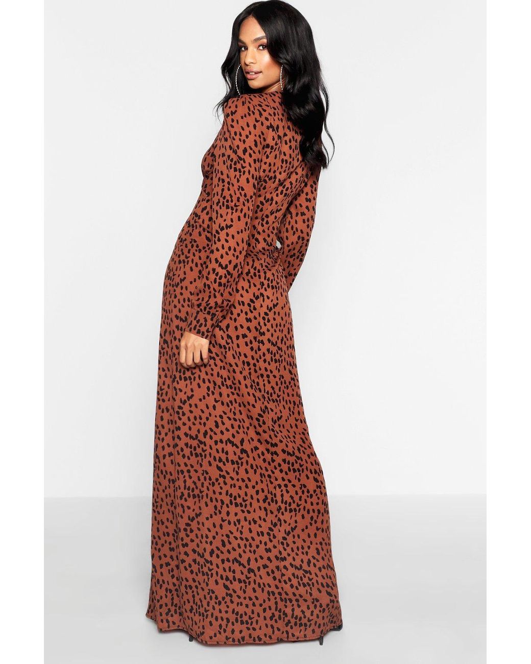 leopard print dress tall
