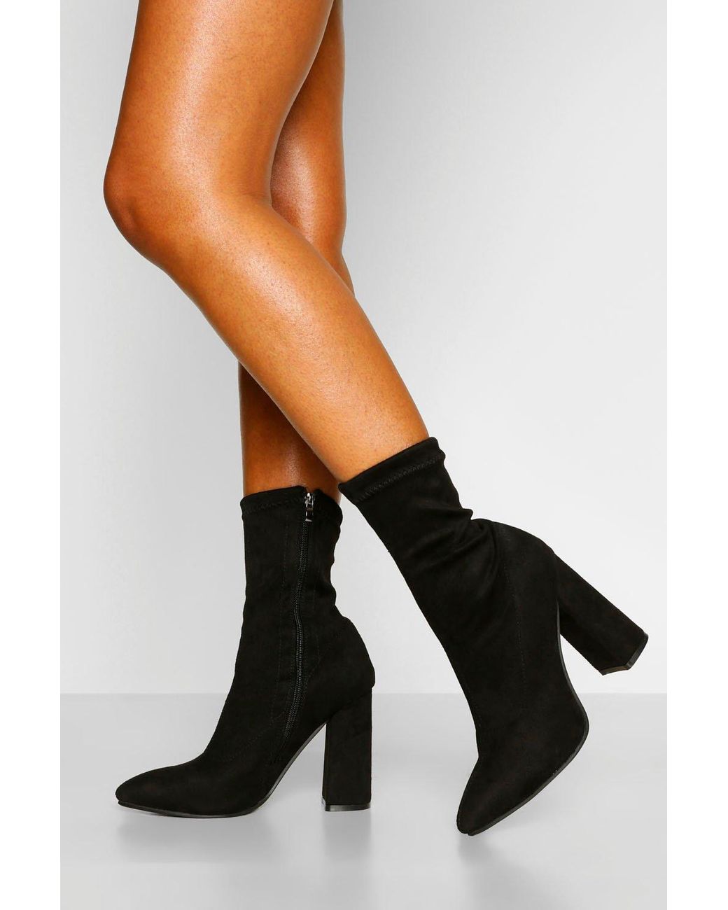 boohoo pointed heels