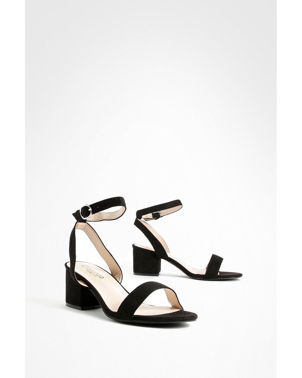 Tacones gruesos 2025 bajos