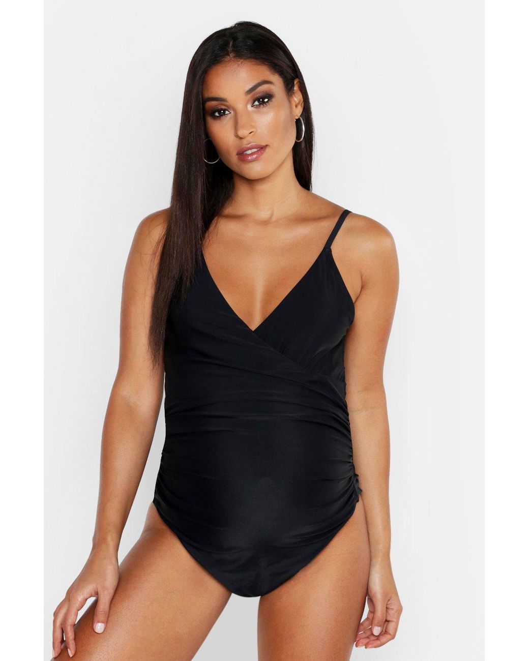 boohoo black swimsuit