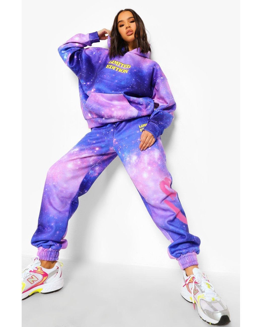 boohoo purple hoodie