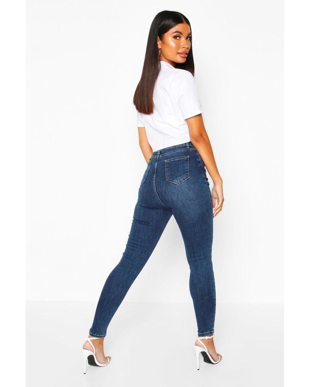 bum shaper jeans