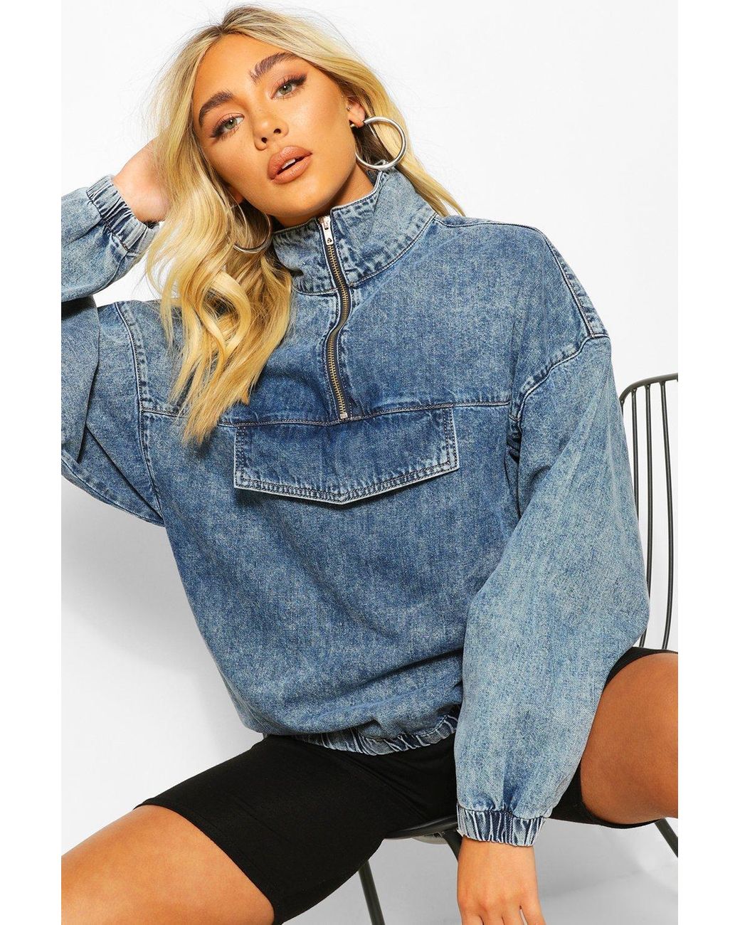 boohoo denim jackets
