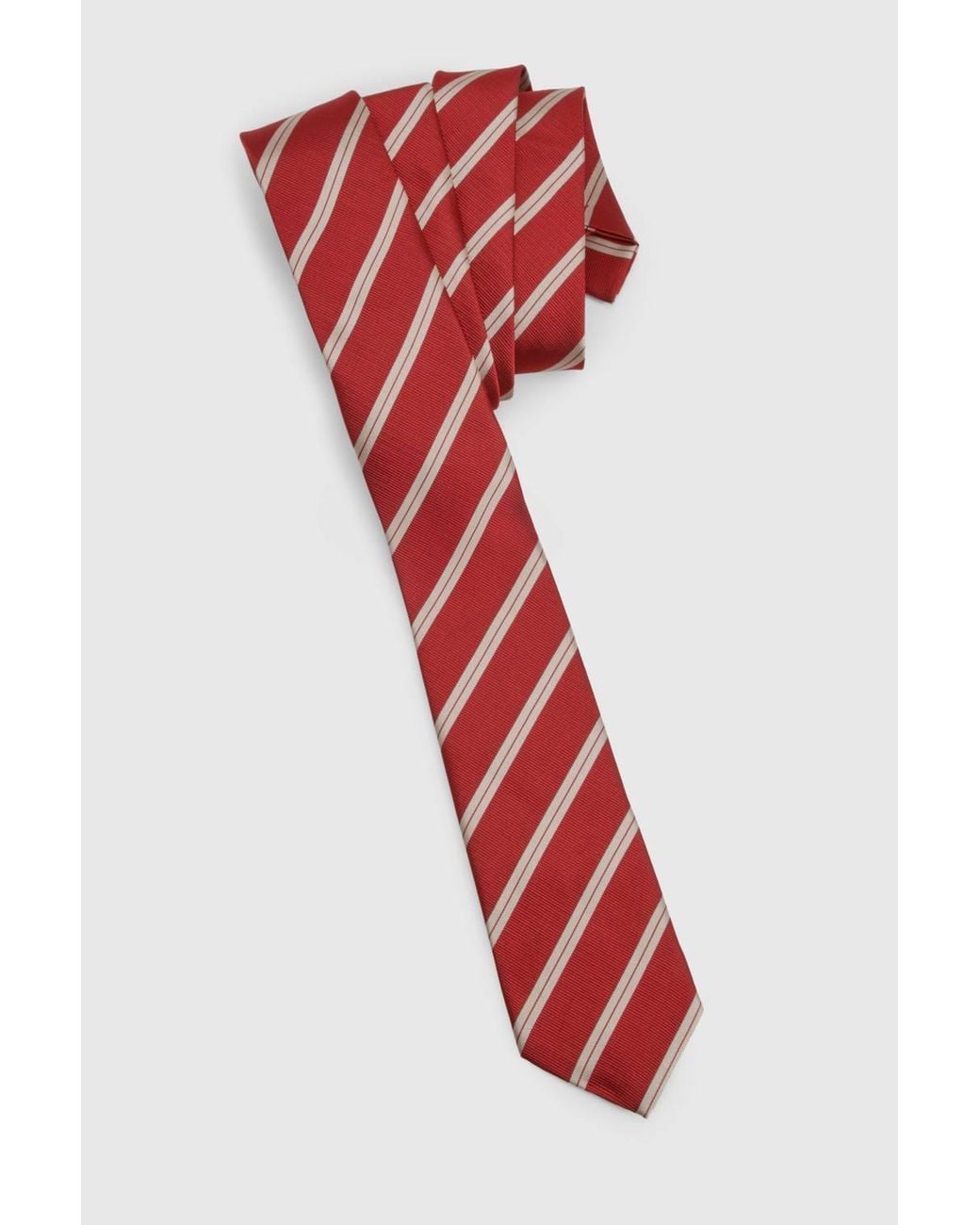 Boohoo Black Stripe Tie