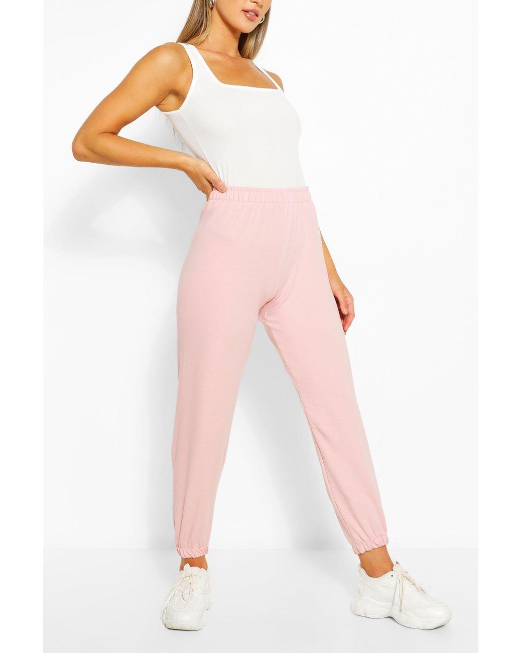 shein pink joggers