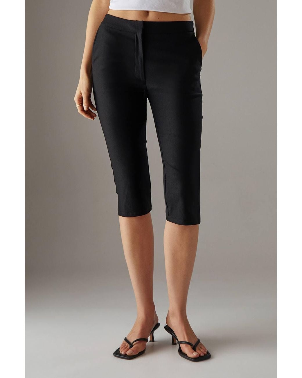 Warehouse Blue Capri Pants