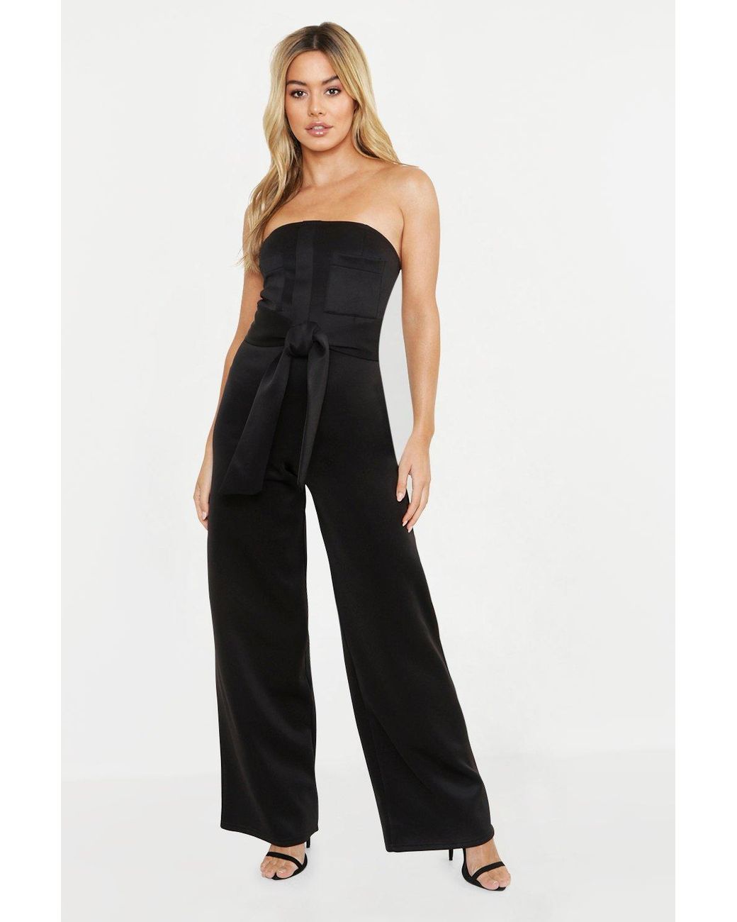petite silk jumpsuit