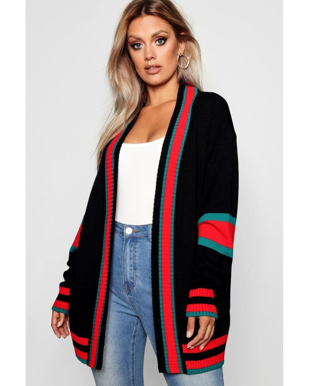 boohoo cardigans womens