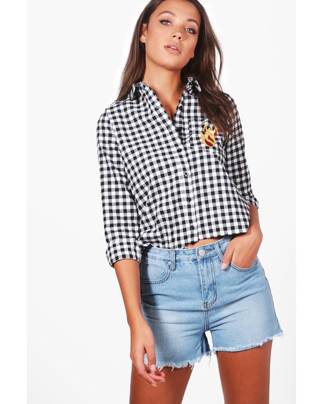 tall denim shorts womens