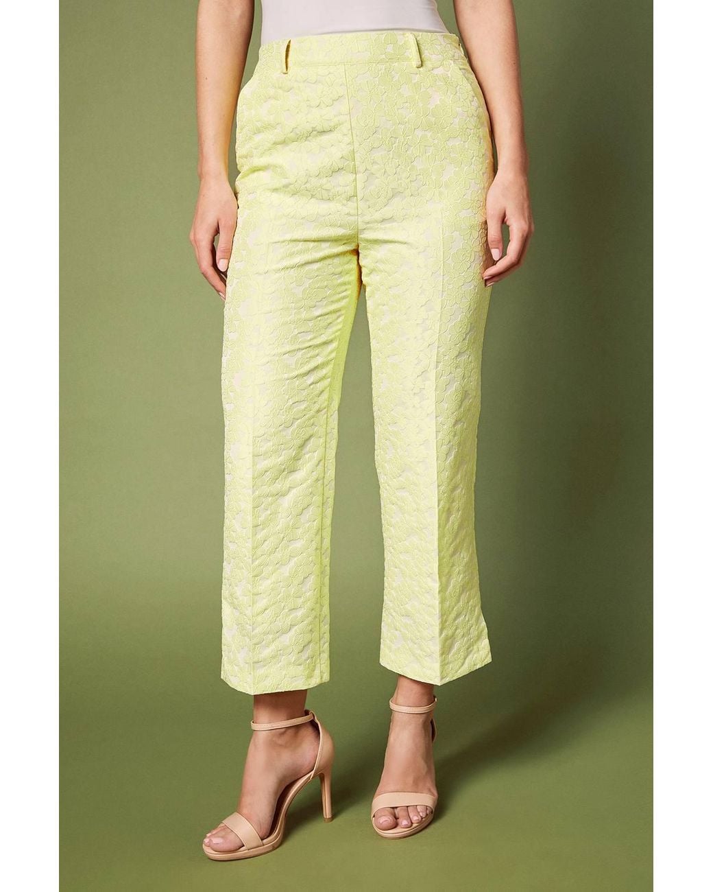 Coast Green Jacquard Trouser