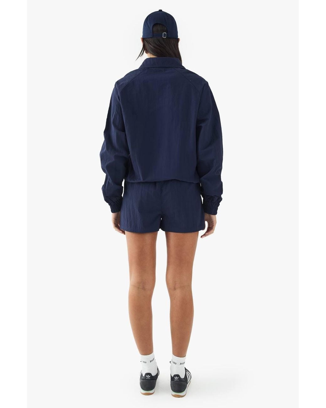 DSGN Studio Blue Panelled Nylon Jacket