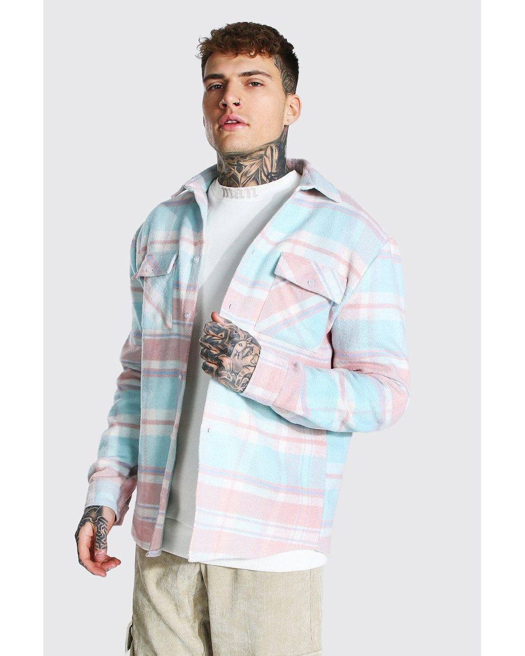 pastel overshirt