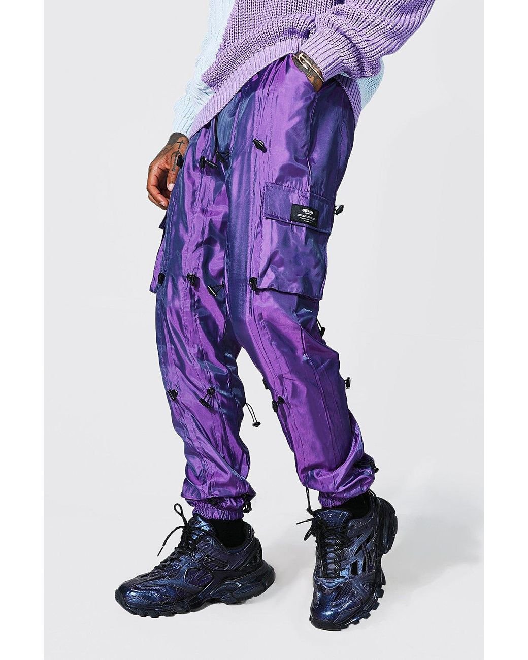 Summer Games Cargo Pants - Purple/Mauve | Fashion Nova, Mens Pants |  Fashion Nova