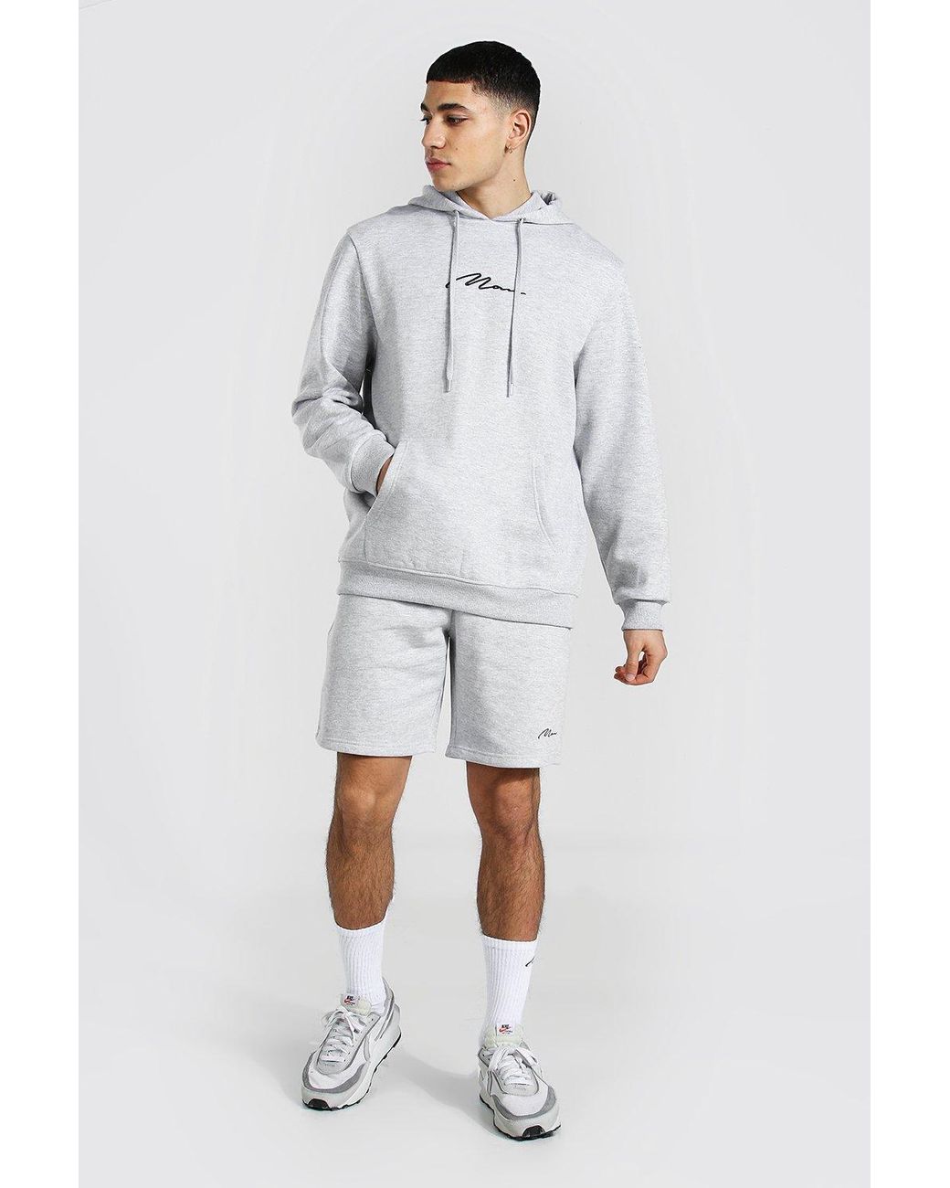 boohooman cargo tracksuit