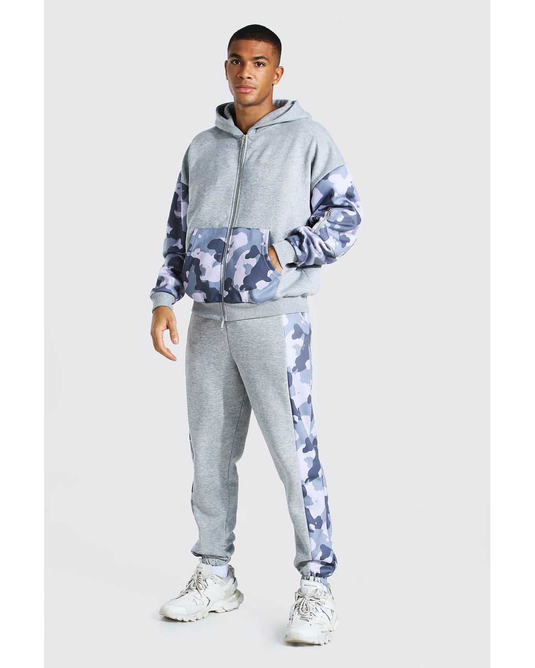 boohooman oversized tracksuit
