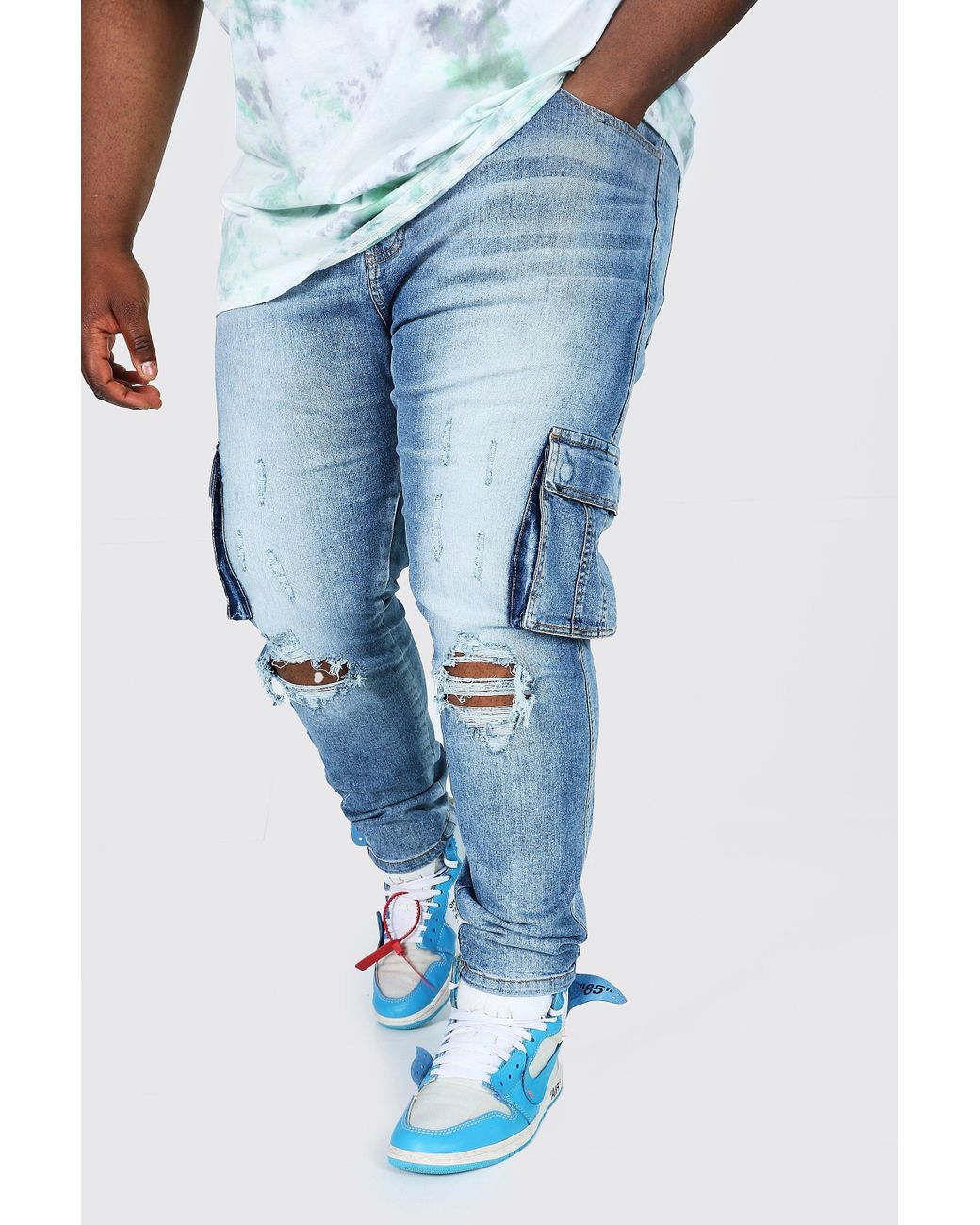 boohooman jeans baggy