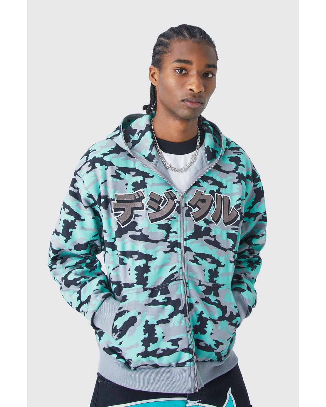 Designer camo hoodie sale