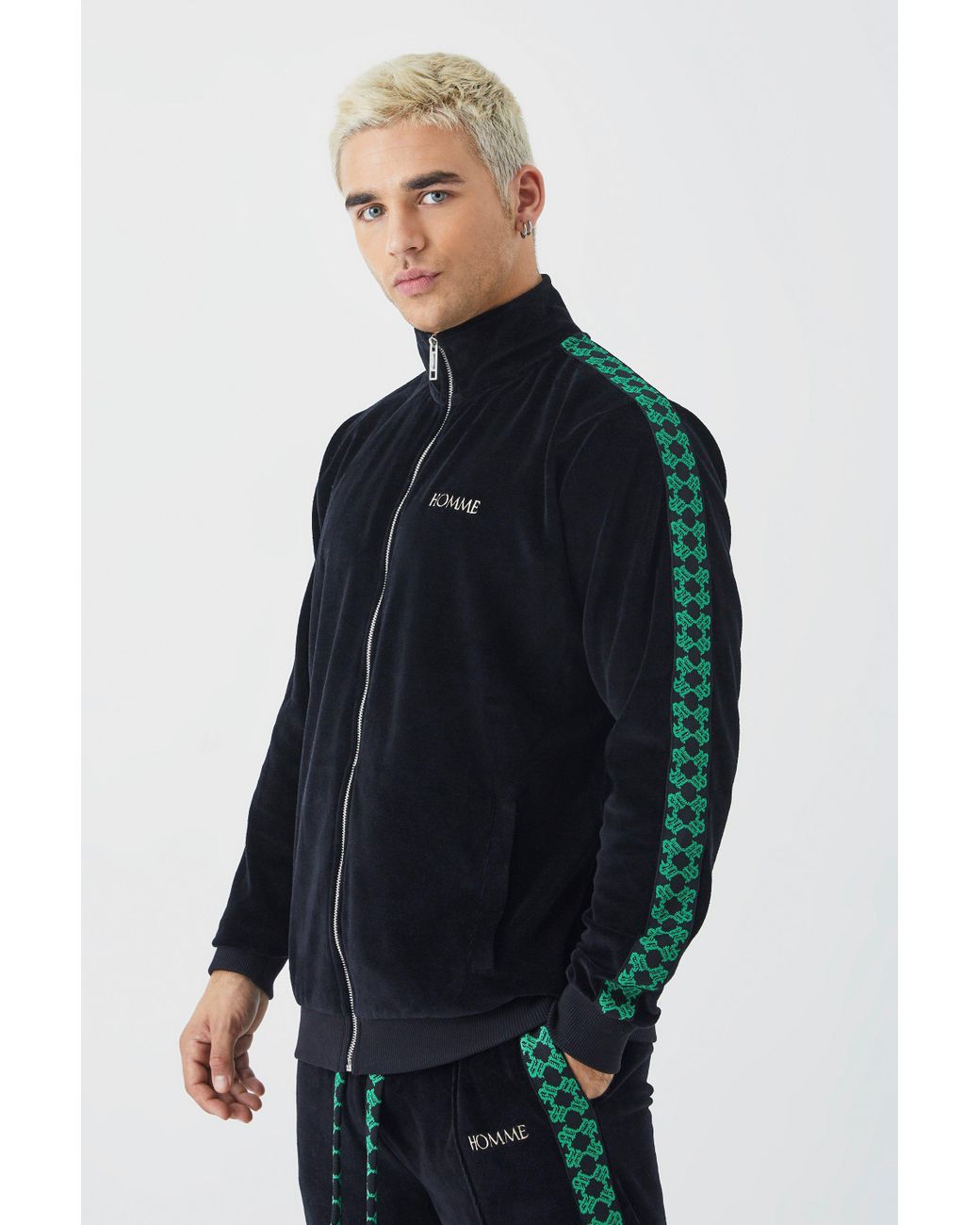 Training velour homme hot sale