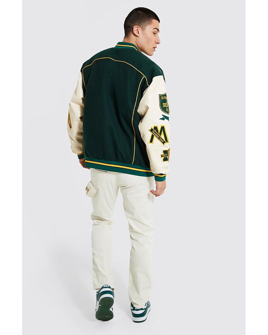 BoohooMAN Denim Oversized M Varsity 