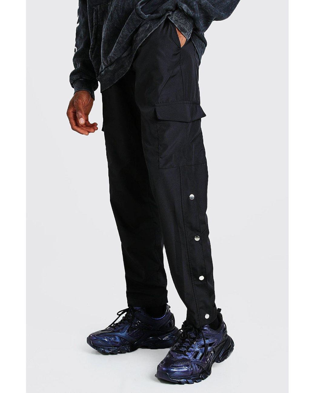 BoohooMAN Synthetic Shell Cargo Pants 