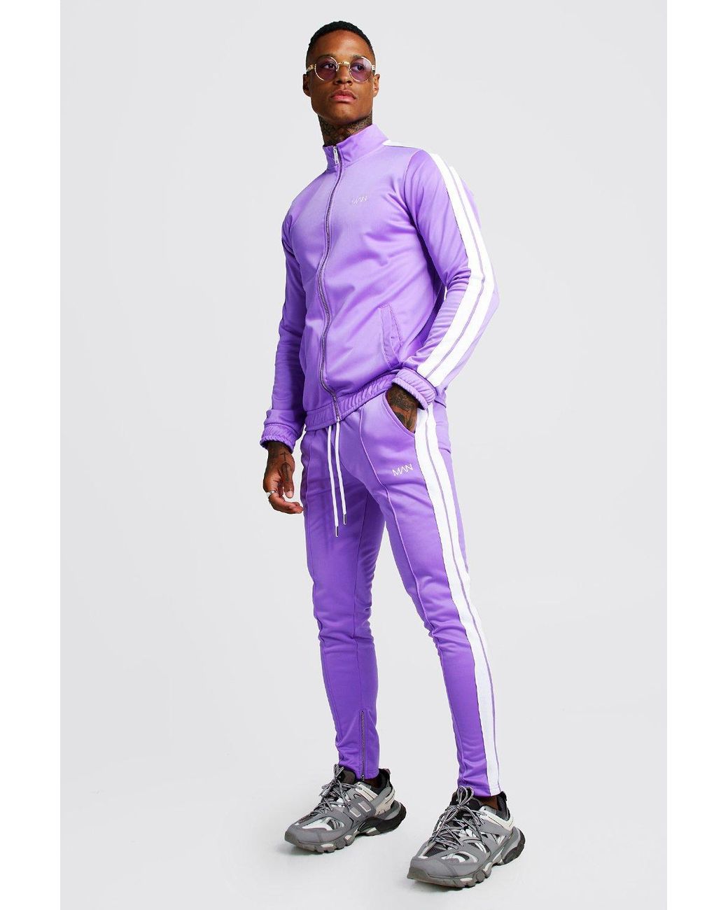 boohooman tracksuit bottoms