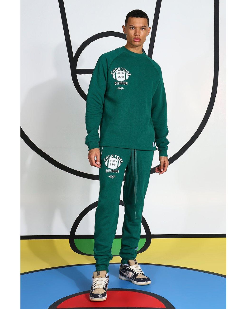 boohooman gym tracksuit