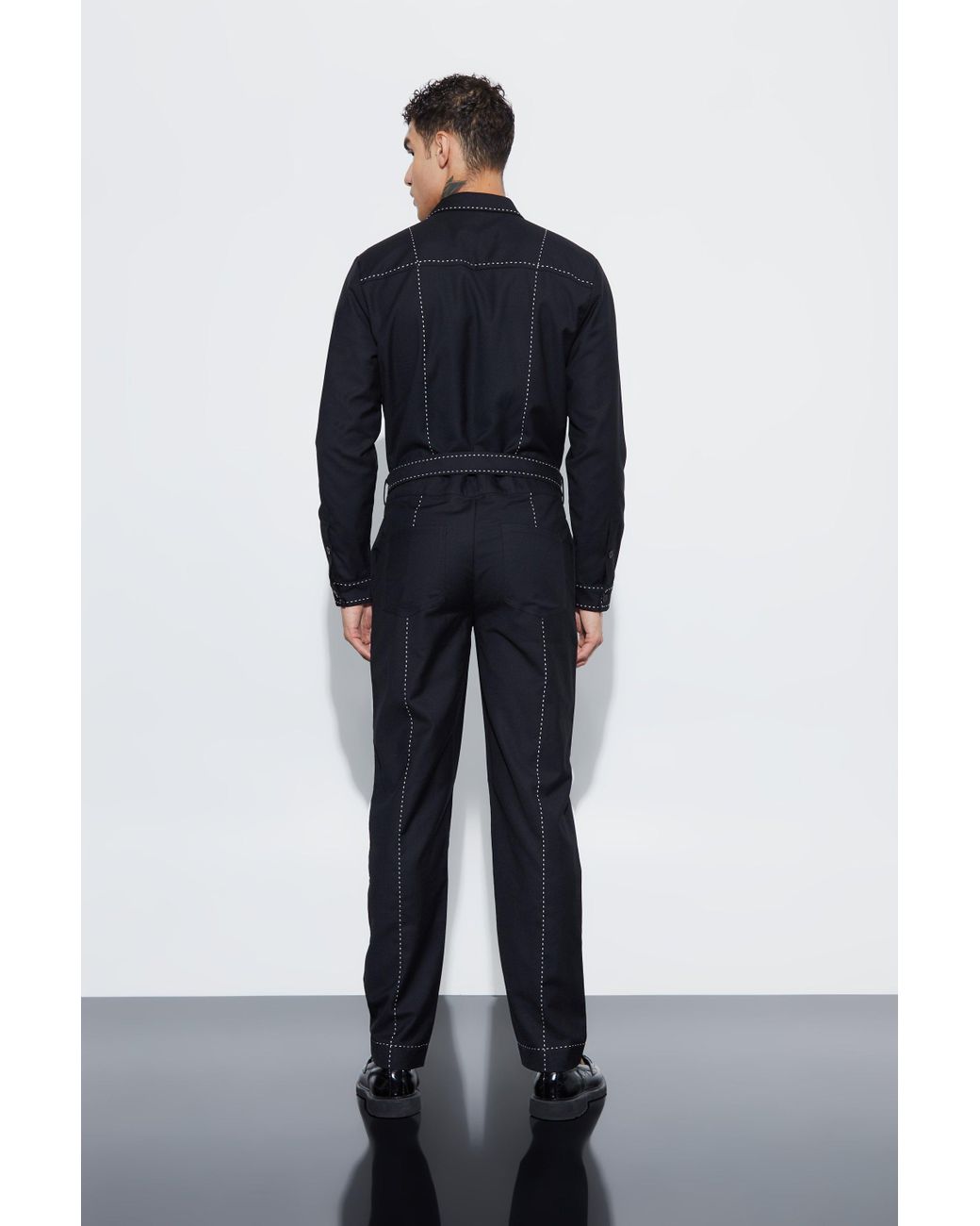 Boohooman jumpsuit outlet