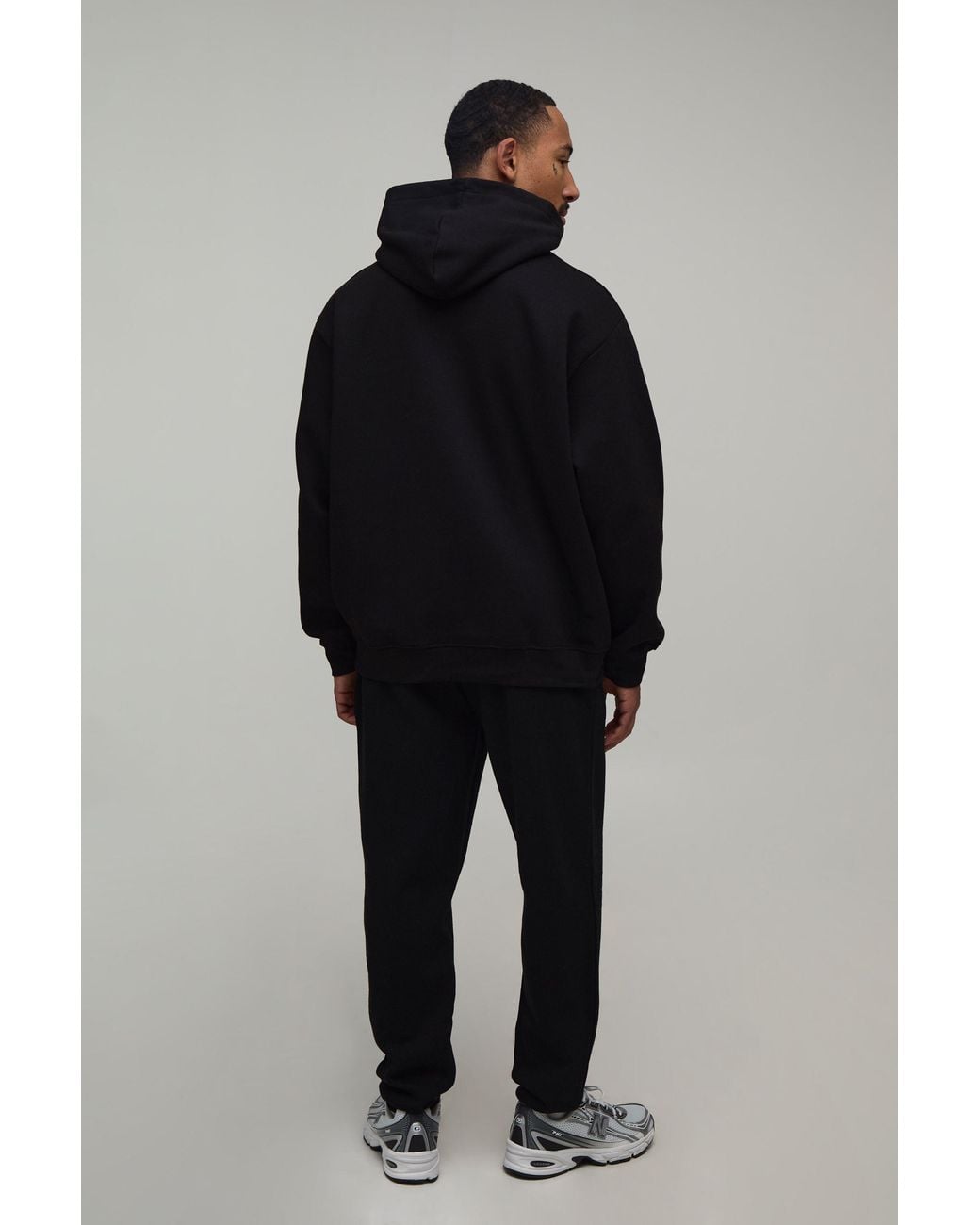 BoohooMAN Blue Basic Bm Signature Regular Fit Jogger for men