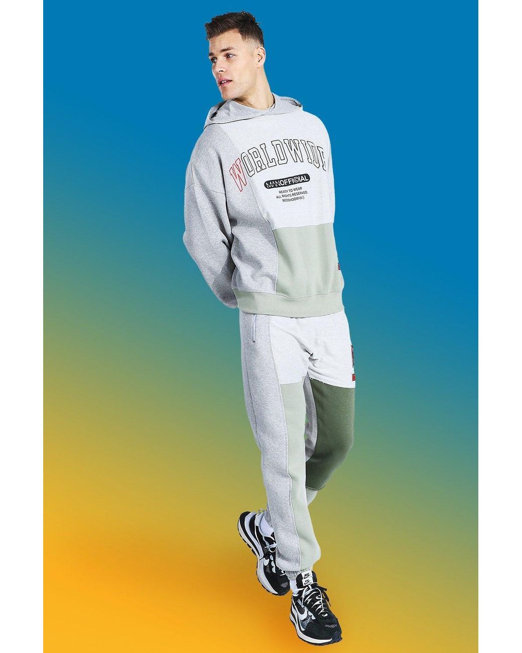 boohooman gym tracksuit