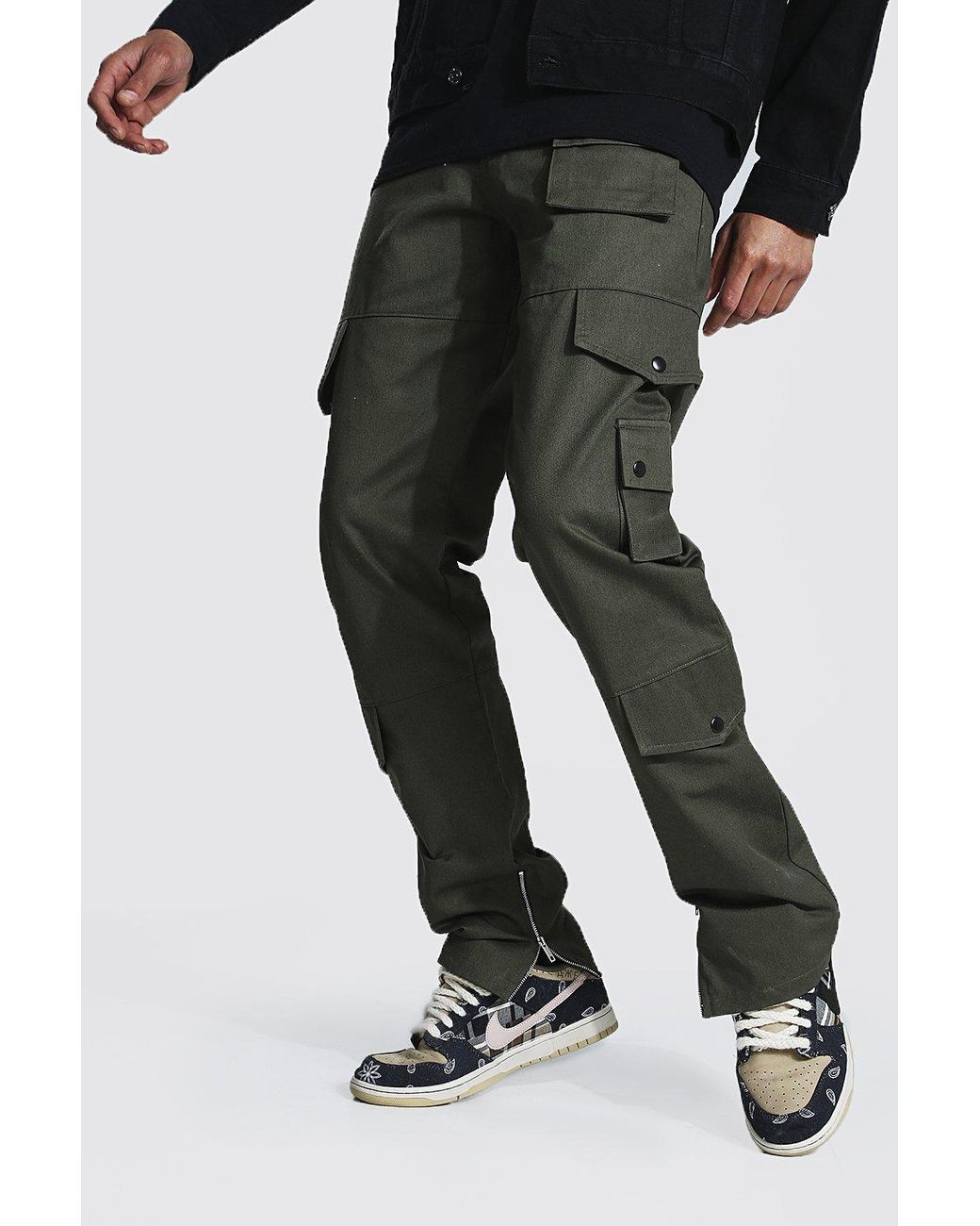 BoohooMAN Denim Tall Fixed Relaxed Fit 