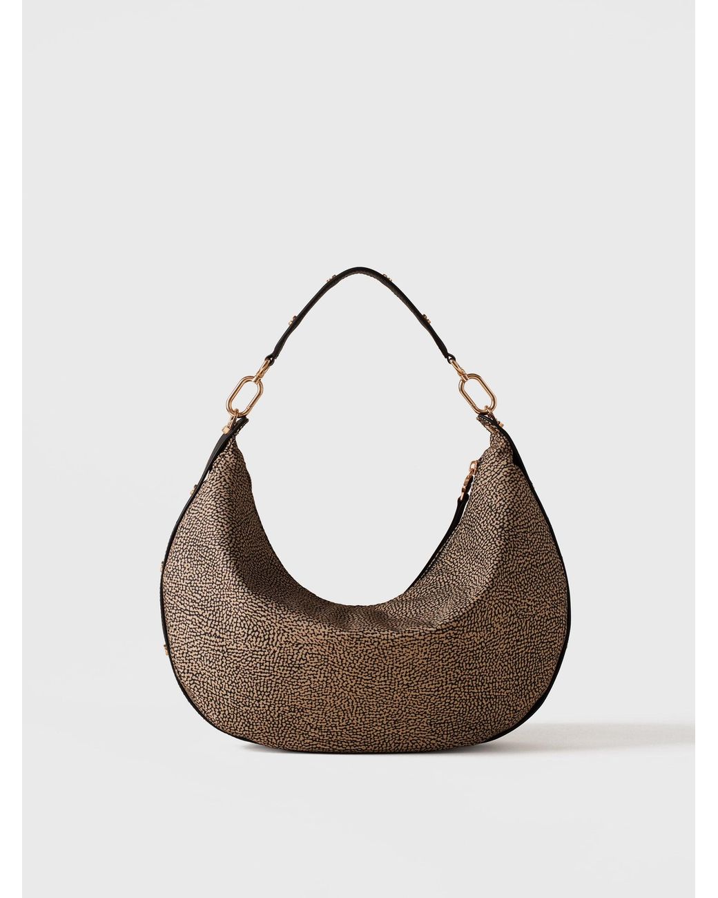 Frame Borsa Hobo Medium di Borbonese in Natural