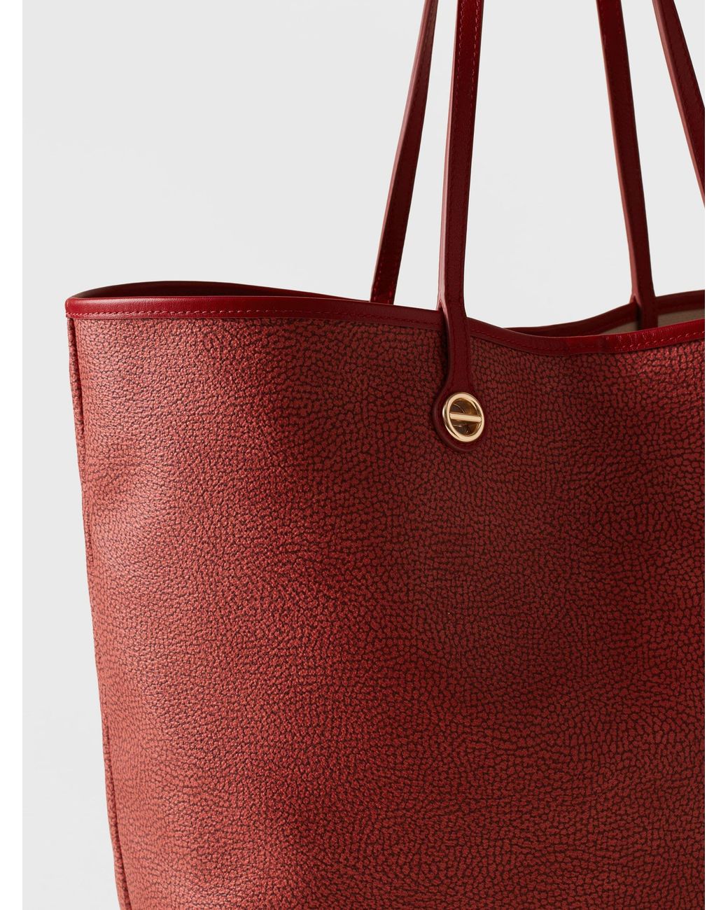 Flight Borsa Shopping Large di Borbonese in Red