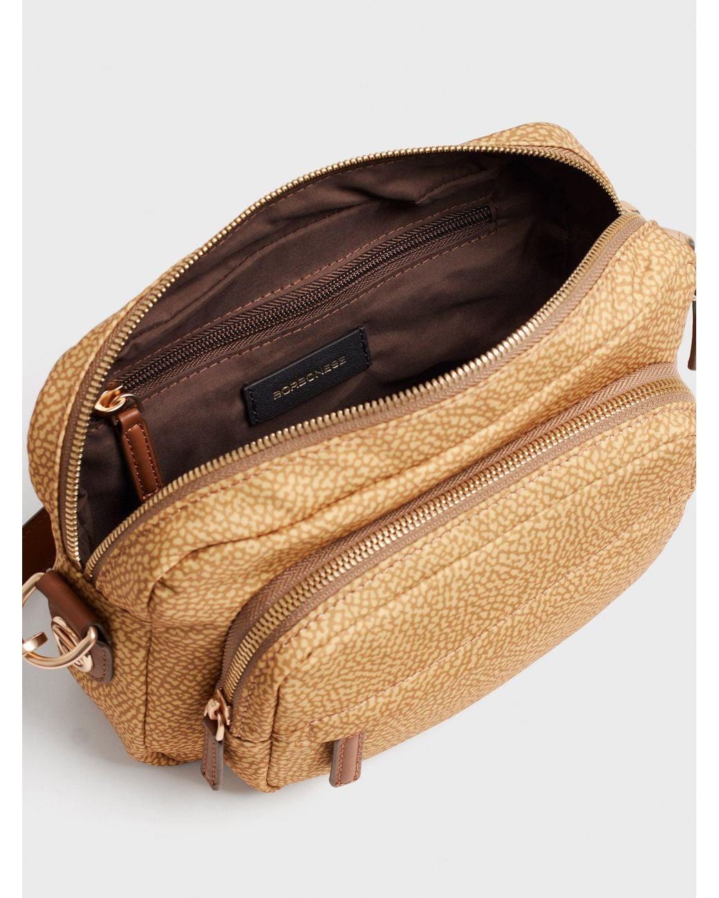 B-Club Camera Case Small di Borbonese in Natural