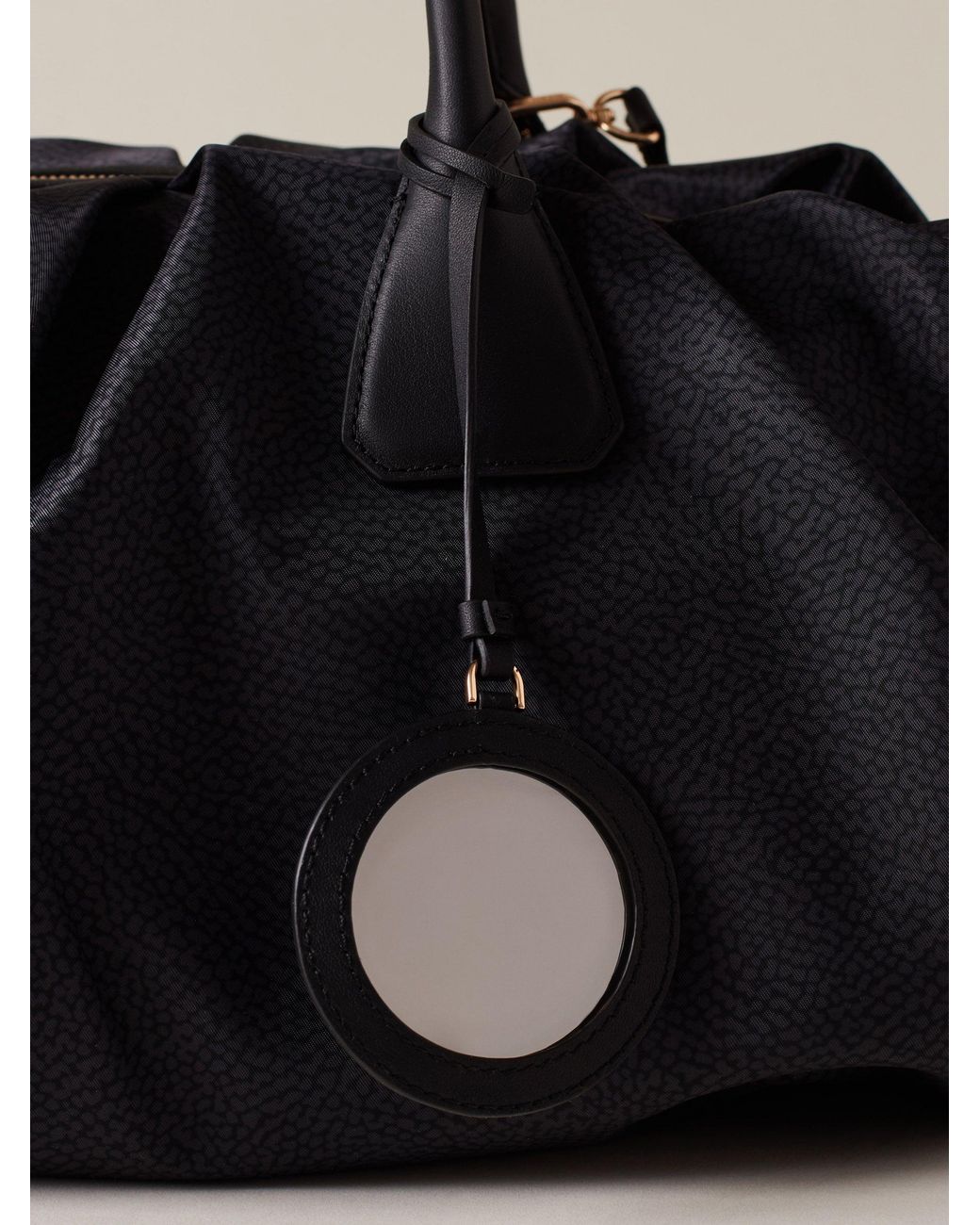 Vis A Vis Bauletto Large di Borbonese in Black