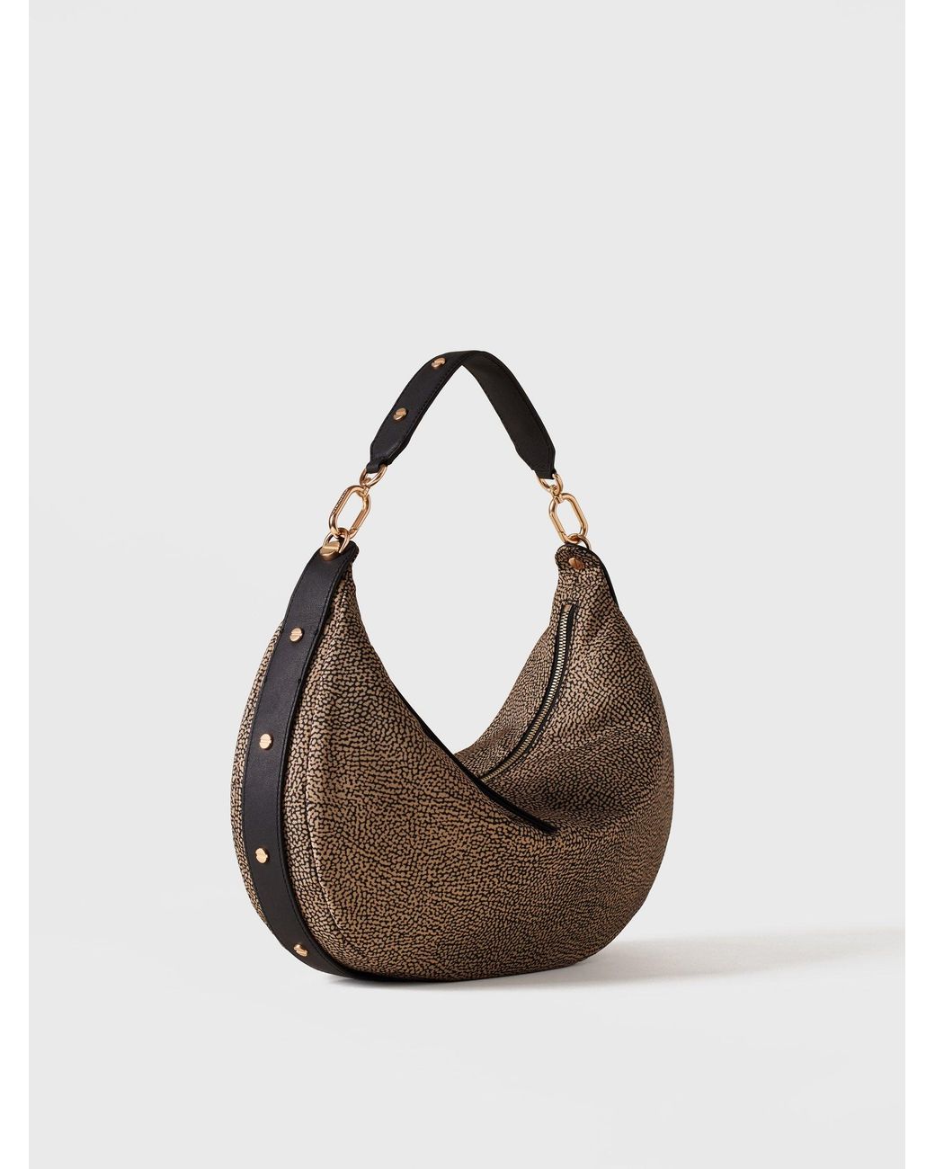 Frame Borsa Hobo Medium di Borbonese in Natural