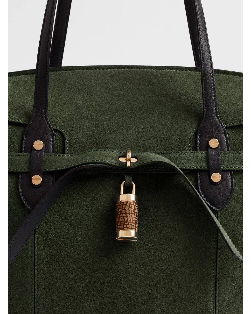 Premiere Borsa Shopping Large di Borbonese in Black