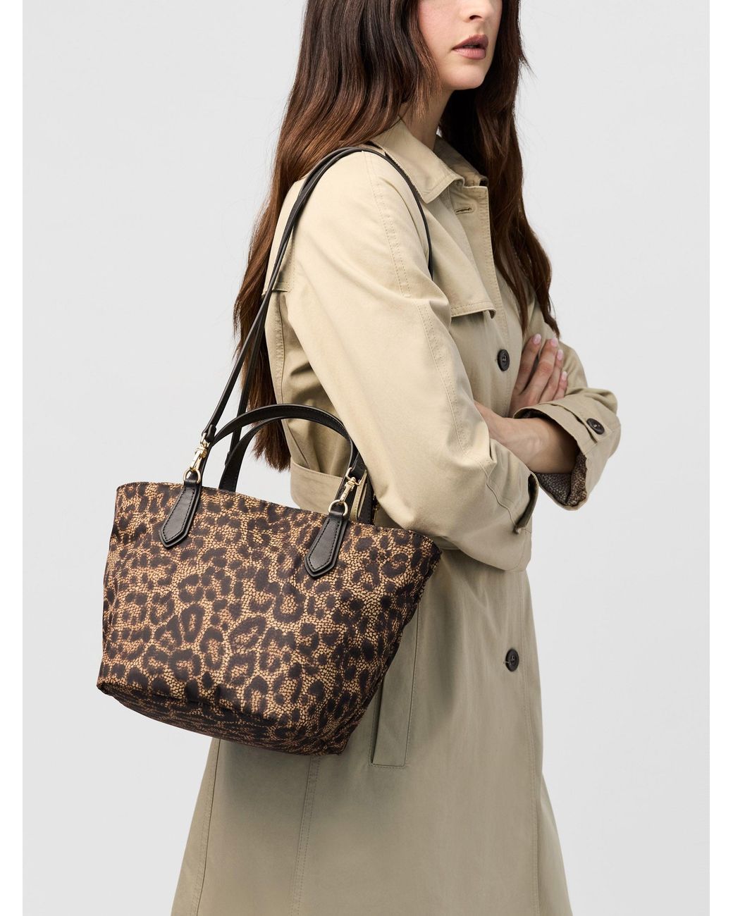 Escape Borsa Shopping Small di Borbonese in Multicolor