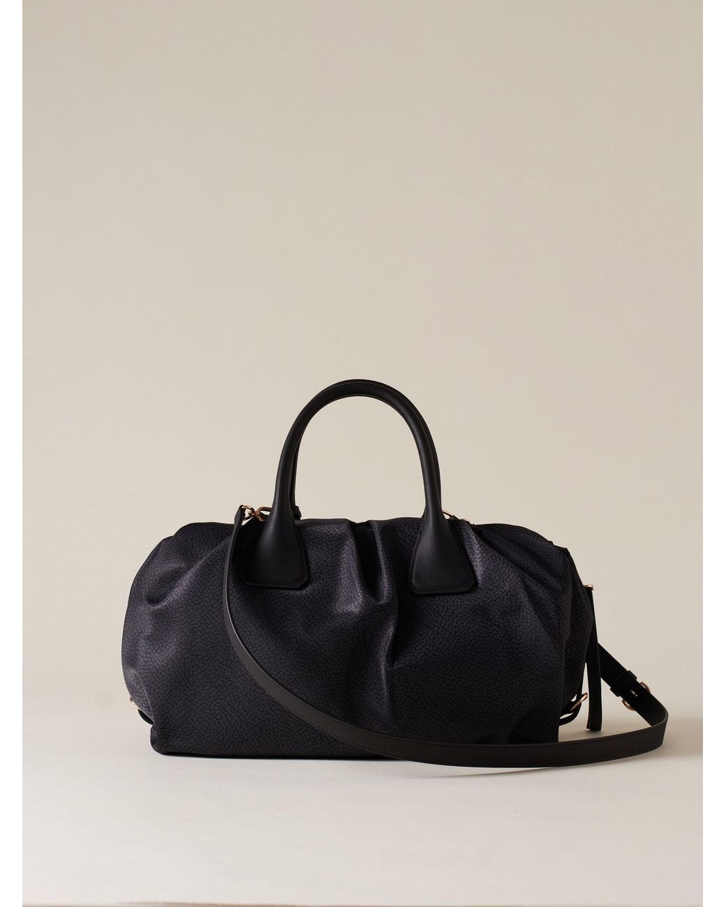 Vis A Vis Bauletto Large di Borbonese in Black