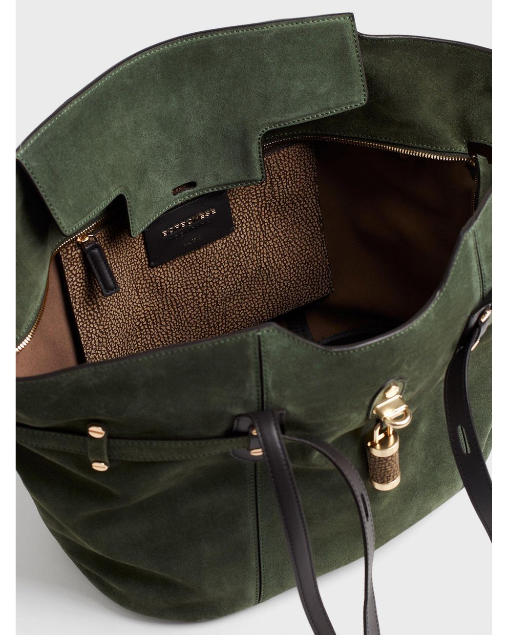 Premiere Borsa Shopping Large di Borbonese in Black