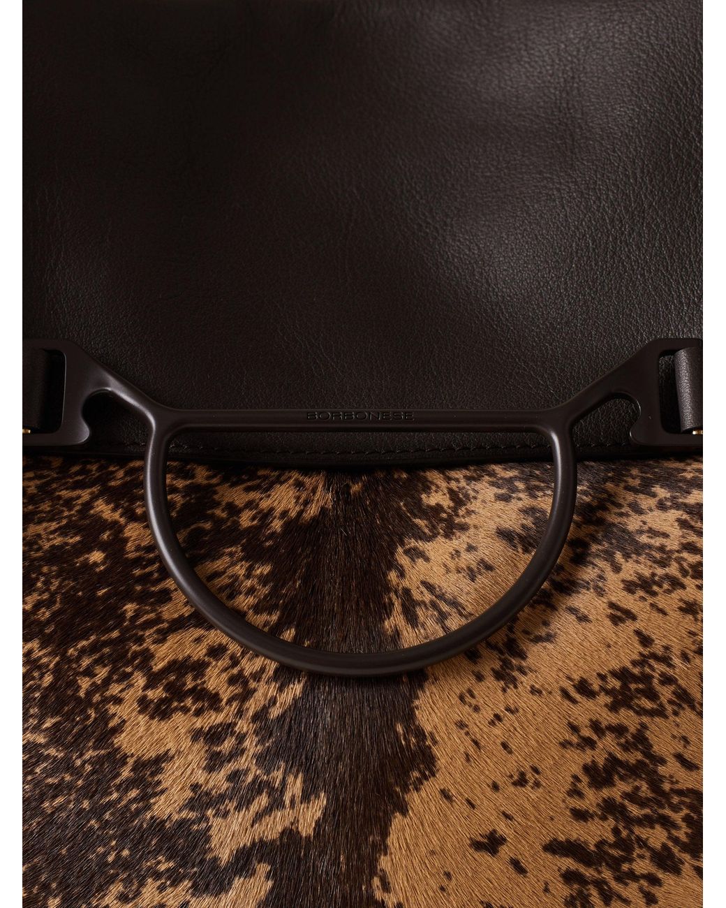 Wave Shopping Large di Borbonese in Black