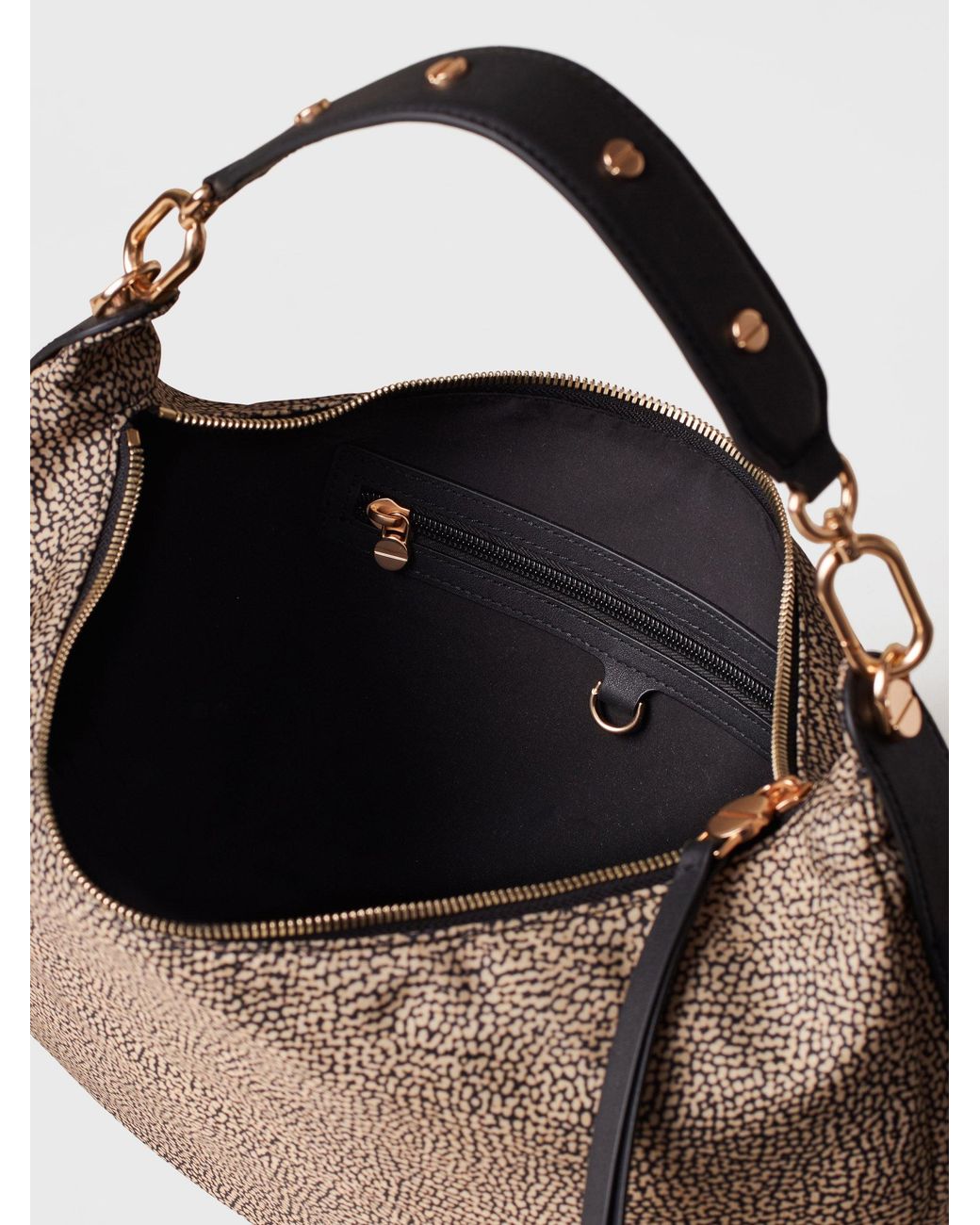 Frame Borsa Hobo Medium di Borbonese in Natural