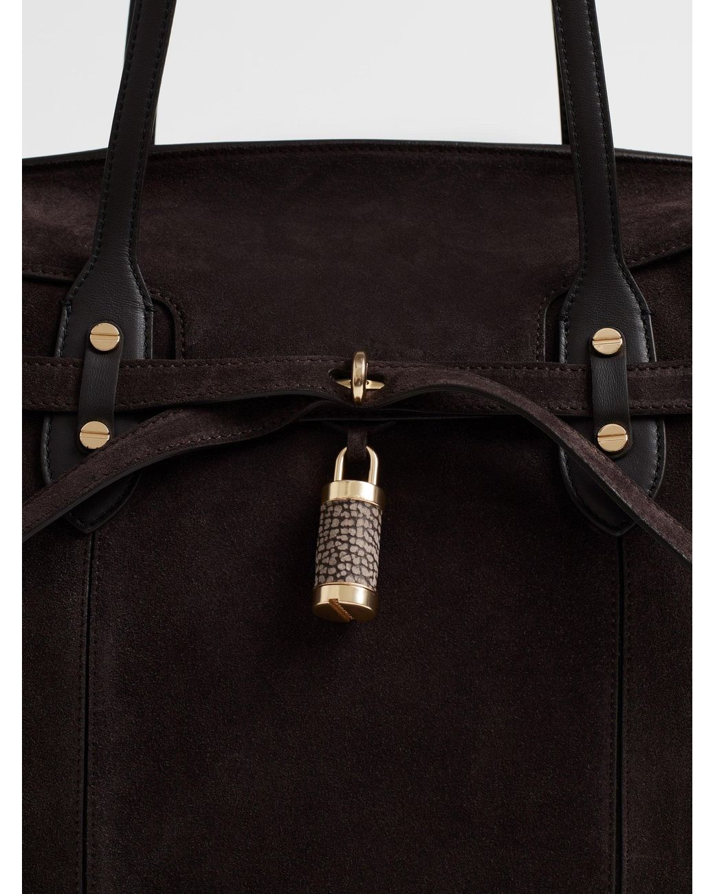 Premiere Borsa Shopping Large di Borbonese in Black