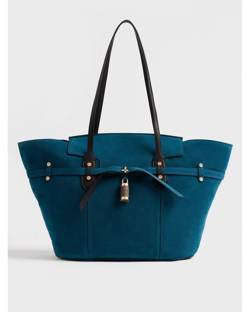 Premiere Borsa Shopping Large di Borbonese in Blue