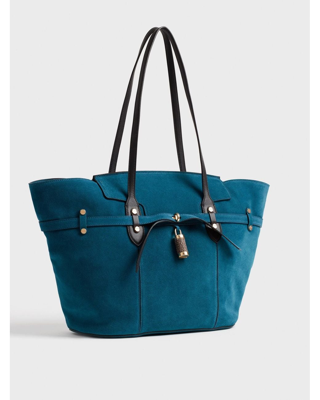 Premiere Borsa Shopping Large di Borbonese in Blue