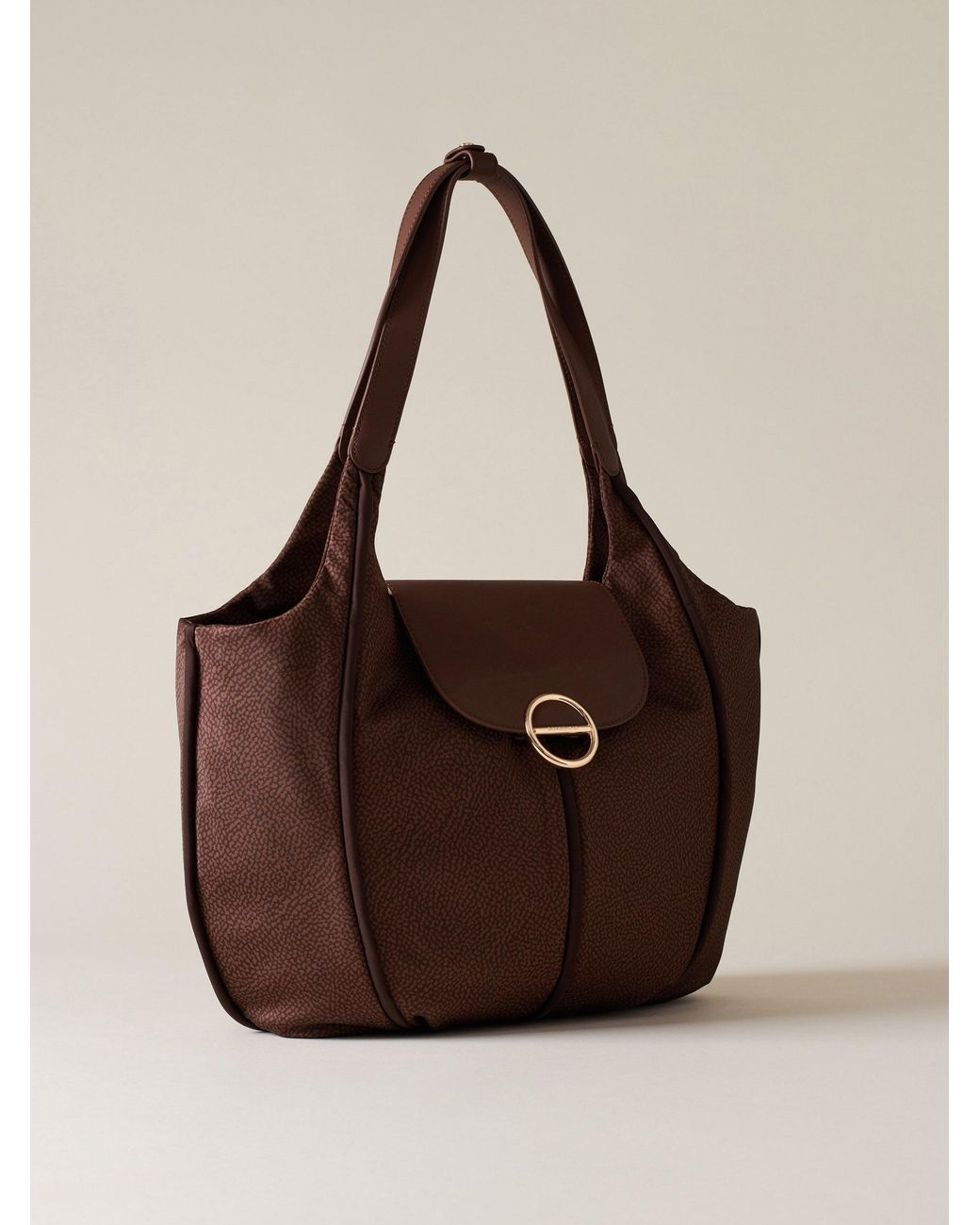 Cottage Borsa Shopping Large di Borbonese in Brown