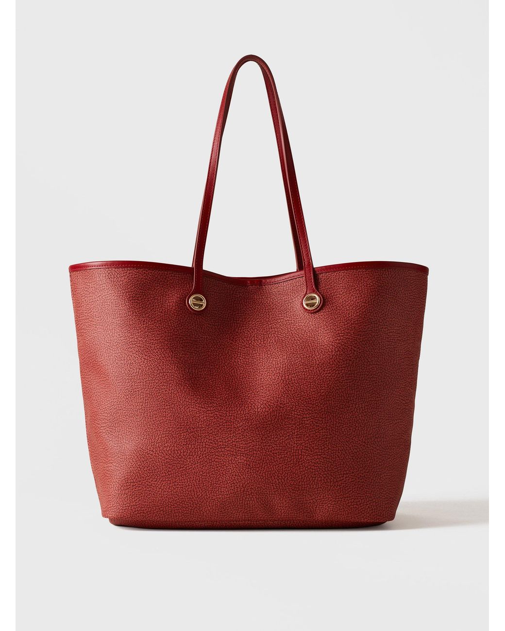 Flight Borsa Shopping Large di Borbonese in Red