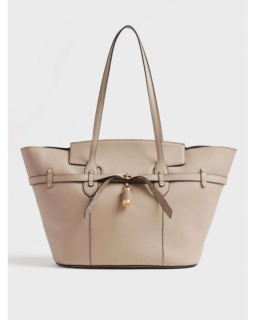 Premiere Borsa Shopping Large di Borbonese in Natural