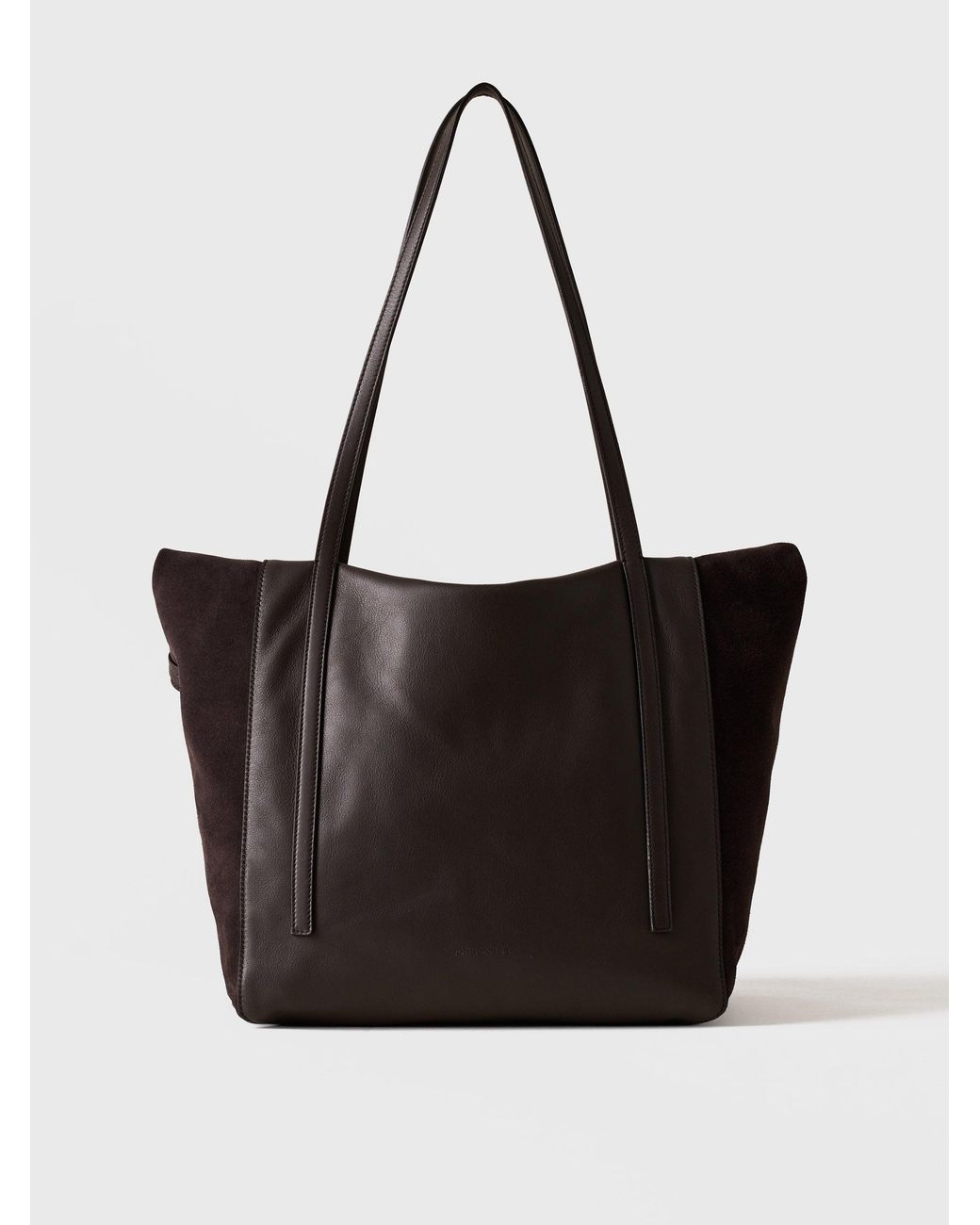 Wave Shopping Large di Borbonese in Black