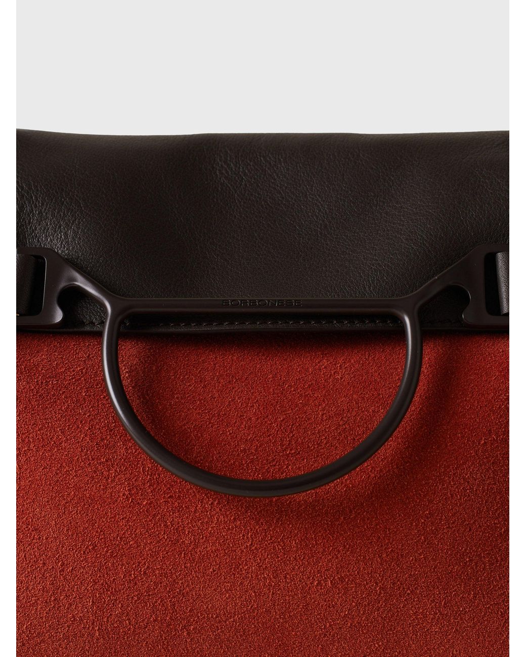 Wave Shopping Medium di Borbonese in Red