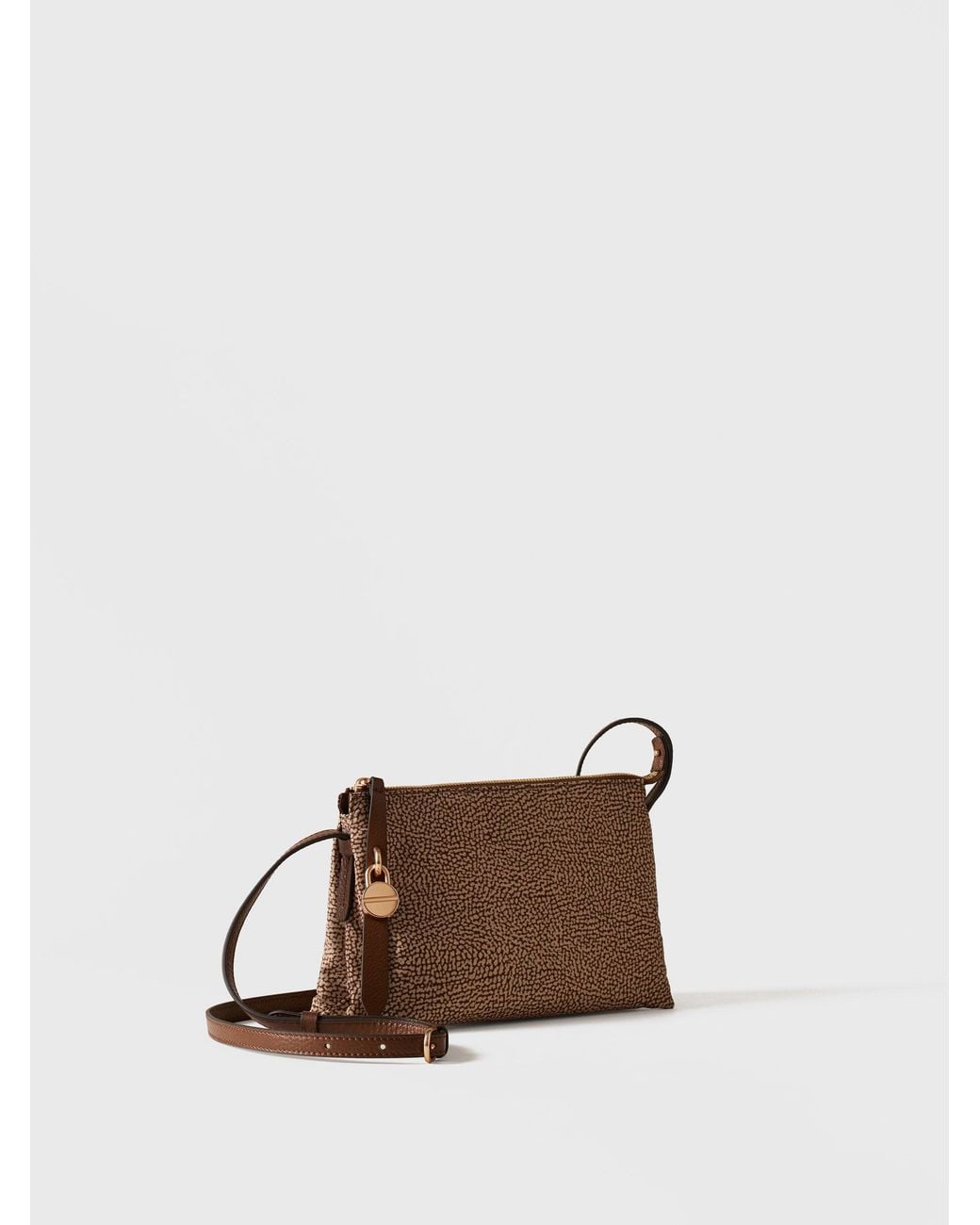 Poche Crossover Small di Borbonese in Brown